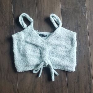 Soft crop shirt
